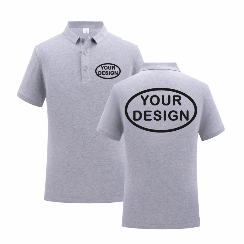Home Office Logo - Polo de algodón puro de verano
