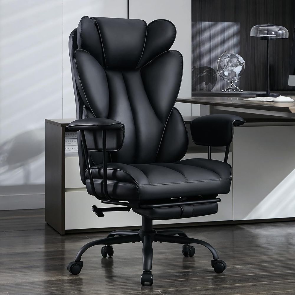 Ergonomic Office Chair - Silla de Oficina Grande y Alta,