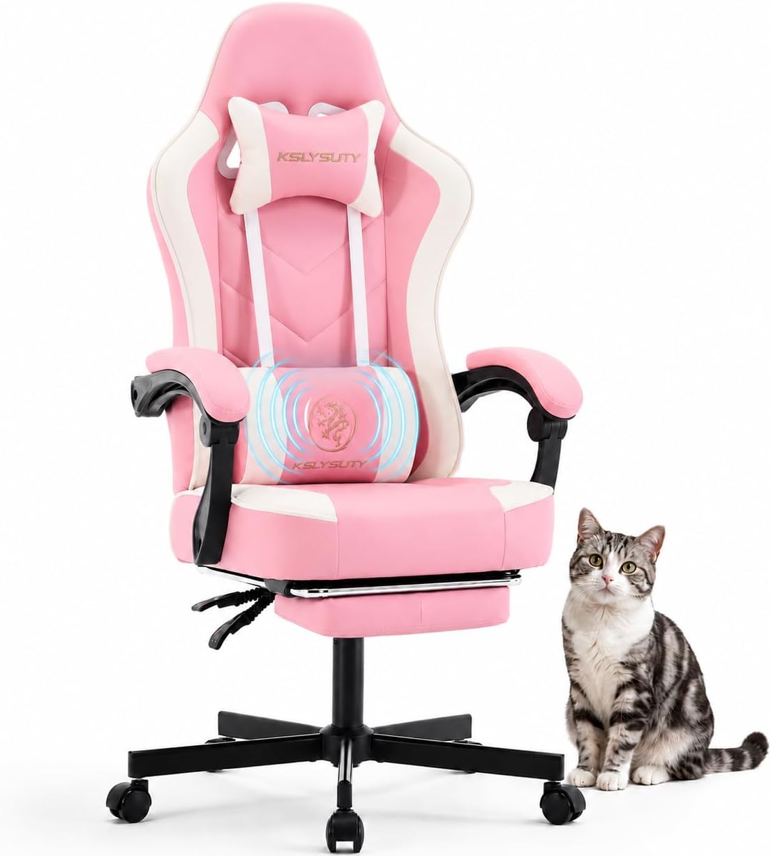 Ergonomic Office Chair - Silla de Juego Ergonómica con Respaldo