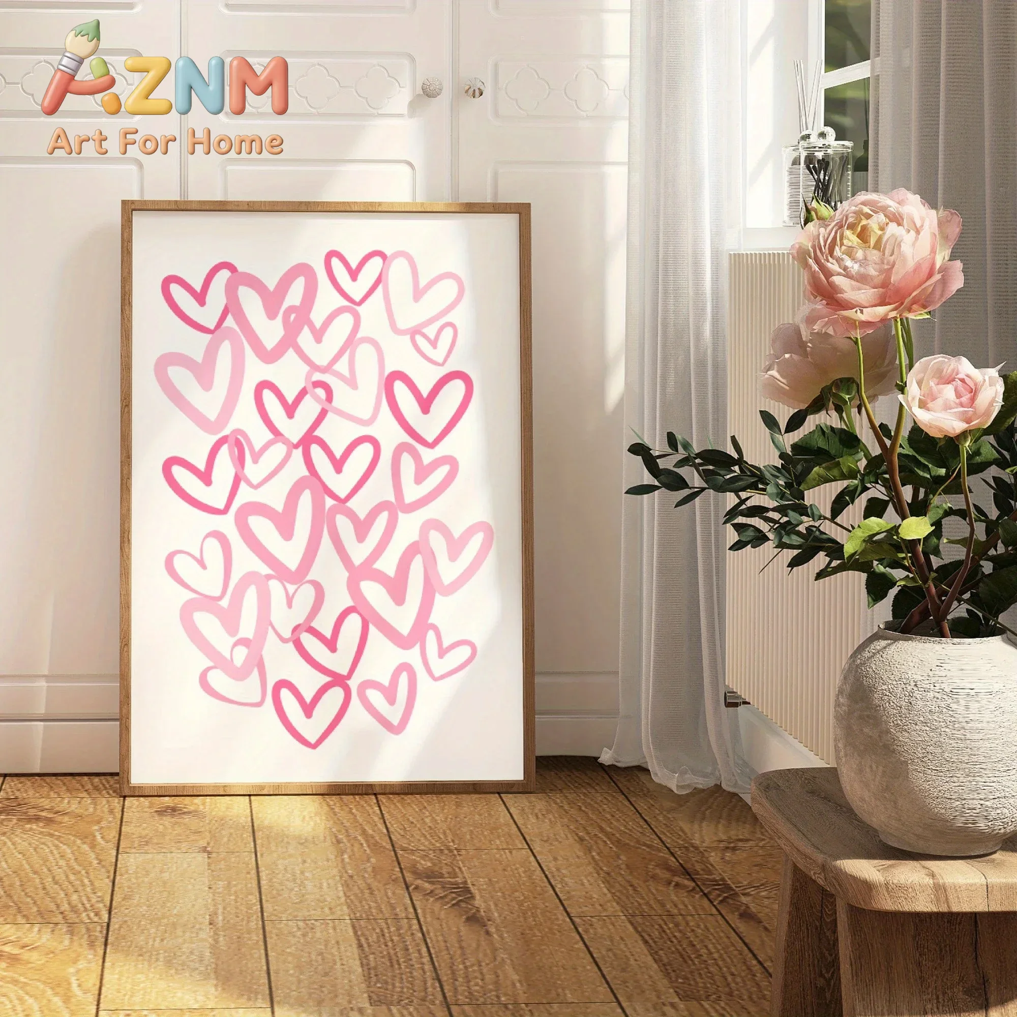 Home Office Room Inspiration - Impresión artística sobre lienzo con motivos