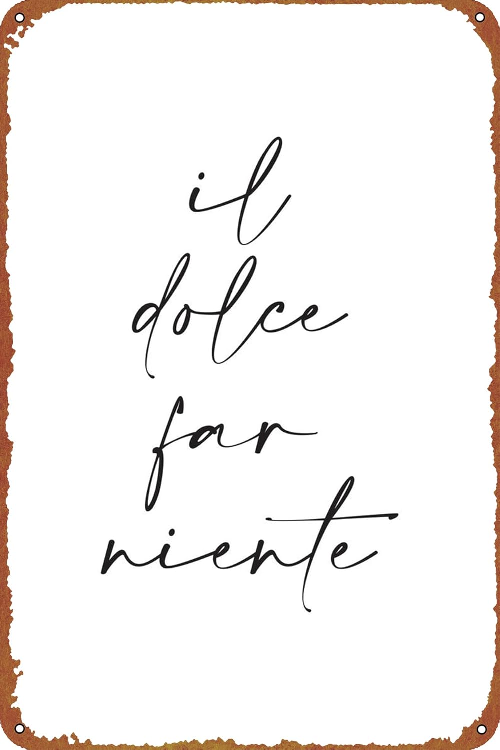 Home Office Logo - 1p,KIVYYB Il Dolce Far Niente -