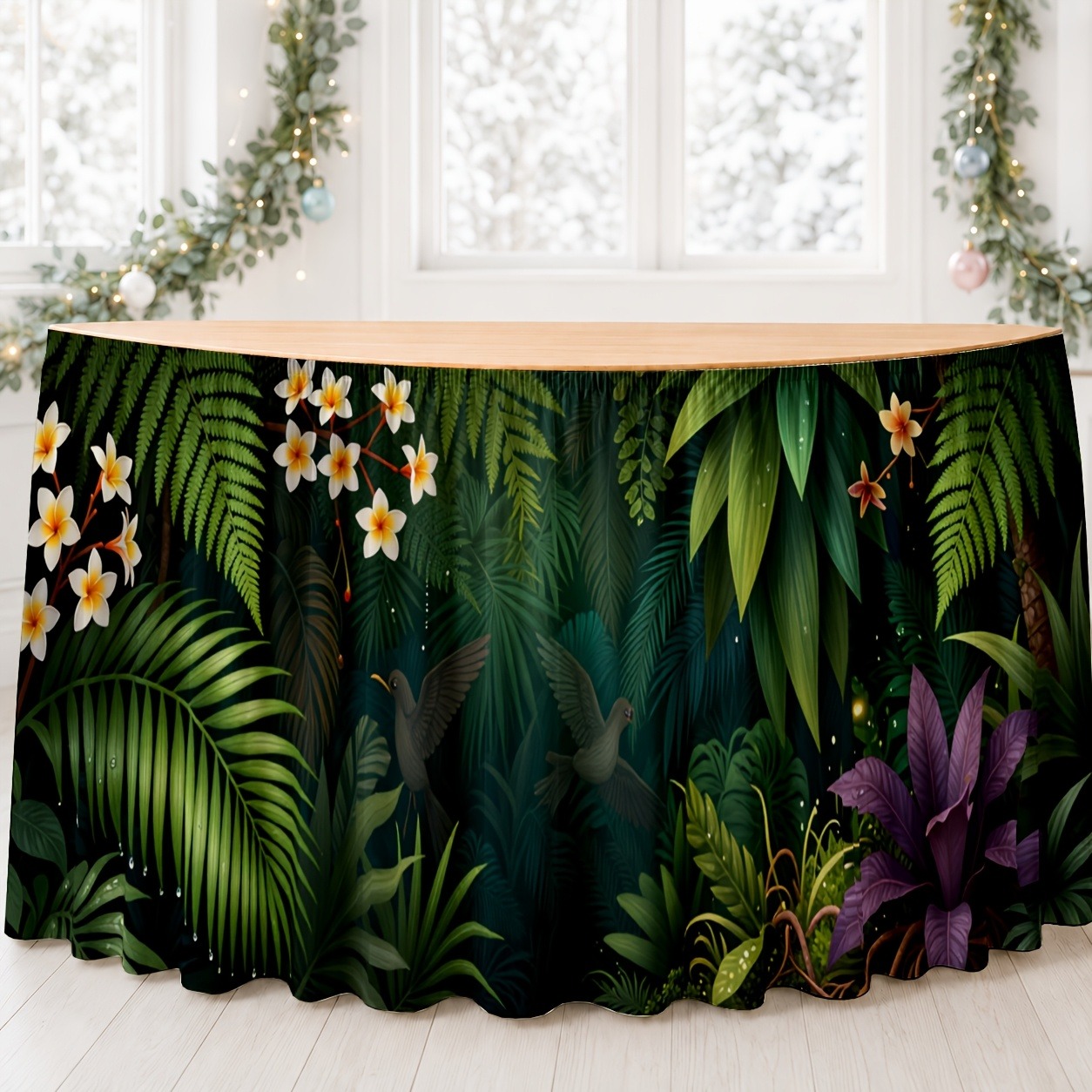 Decoraciones con plantas exóti - Home Office Work Table reseña y precio