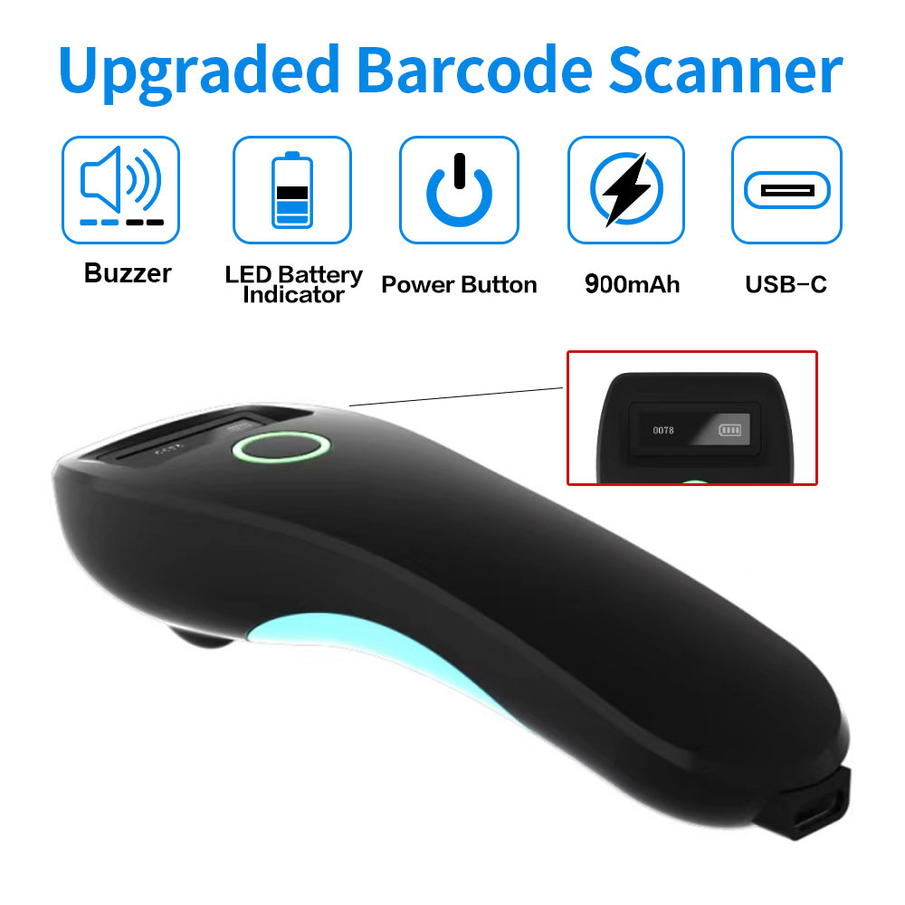 Escáner de código de barras 2D - Document Scanner Portable reseña y precio