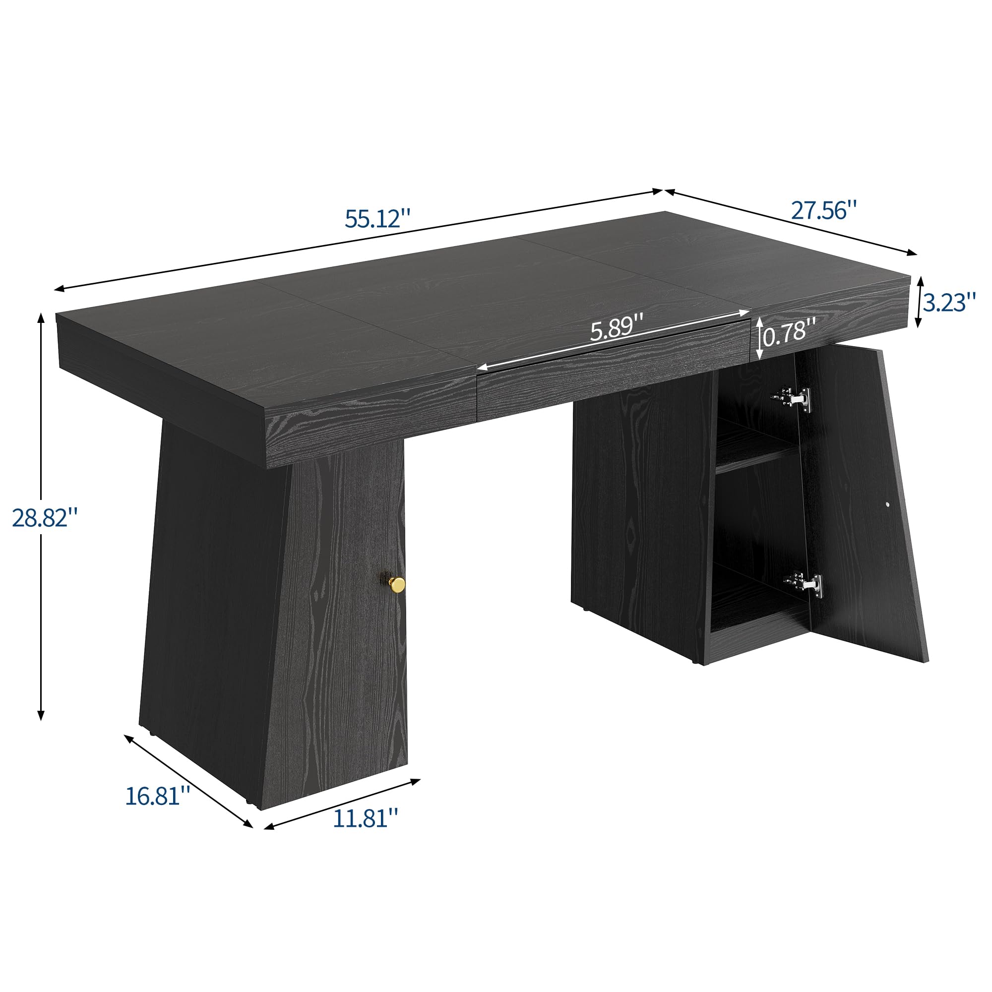 Escritorio para ordenador de 5 - Home Office Work Table reseña y precio