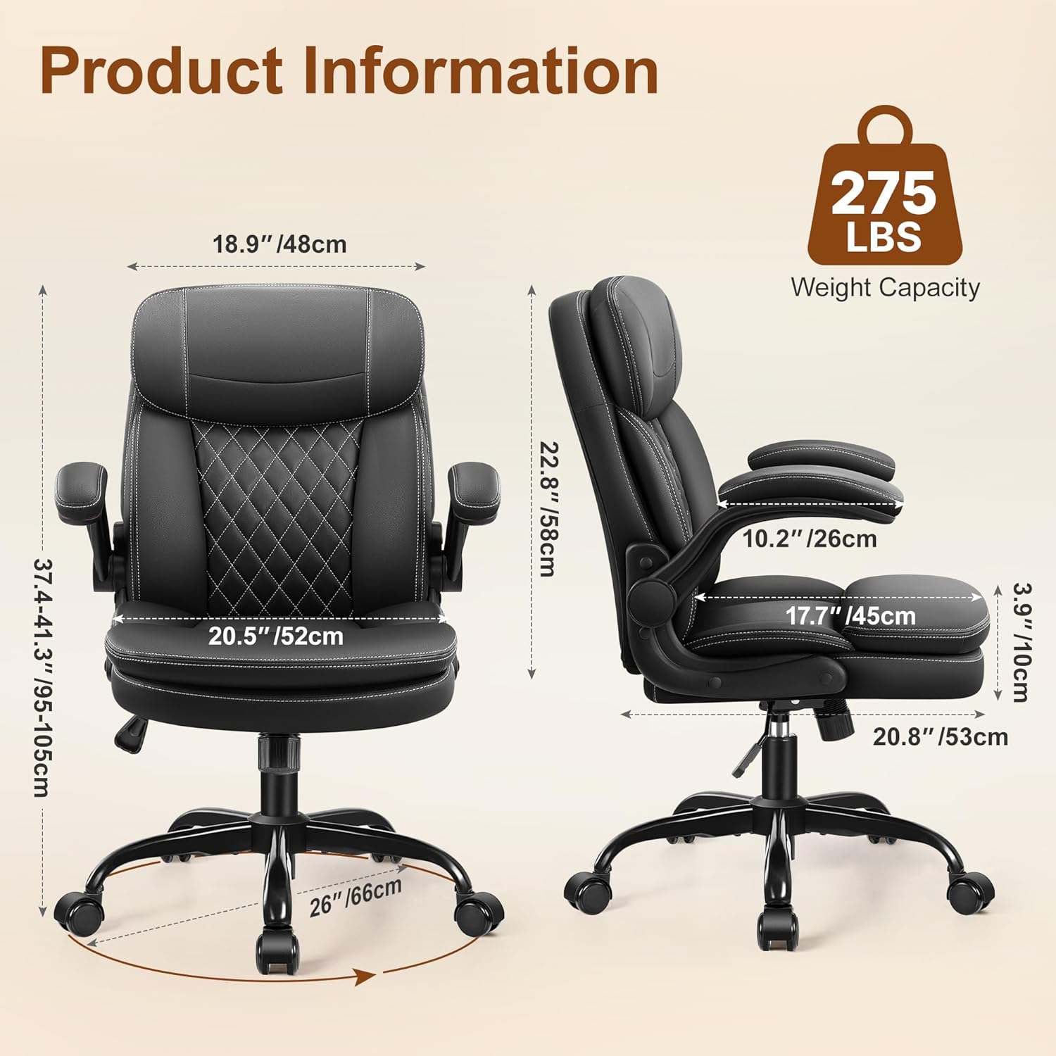 Silla de oficina ergonómica co - Ergonomic Office Chair reseña y precio