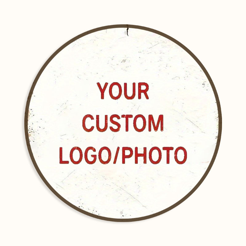 Letrero de aluminio con foto/t - Home Office Logo reseña y precio
