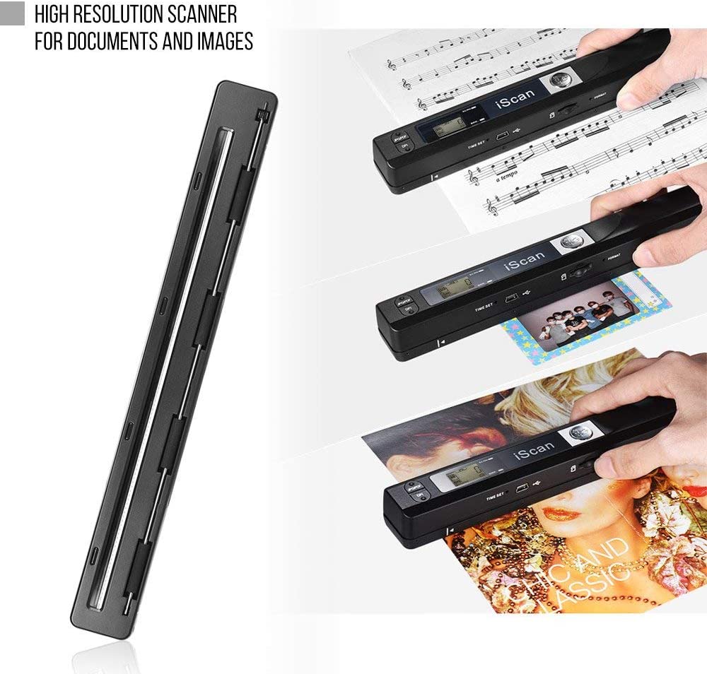 Escáner portátil iScan A4 para - Document Scanner Portable reseña y precio