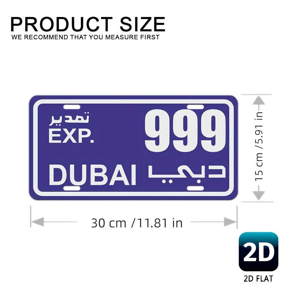 Letrero de pared de metal para - Home Office Dubai reseña y precio