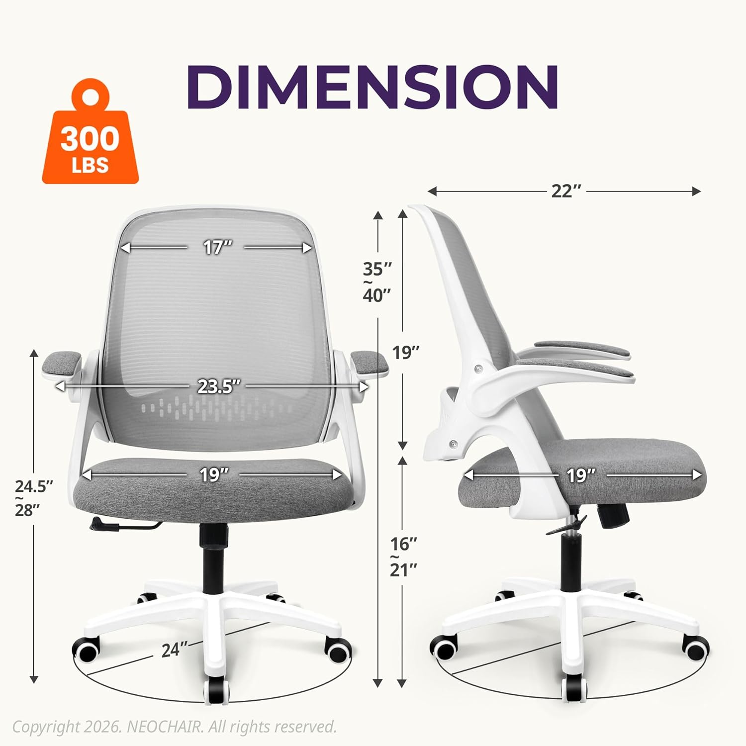 Silla de Oficina Ergonómica de - Ergonomic Office Chair reseña y precio
