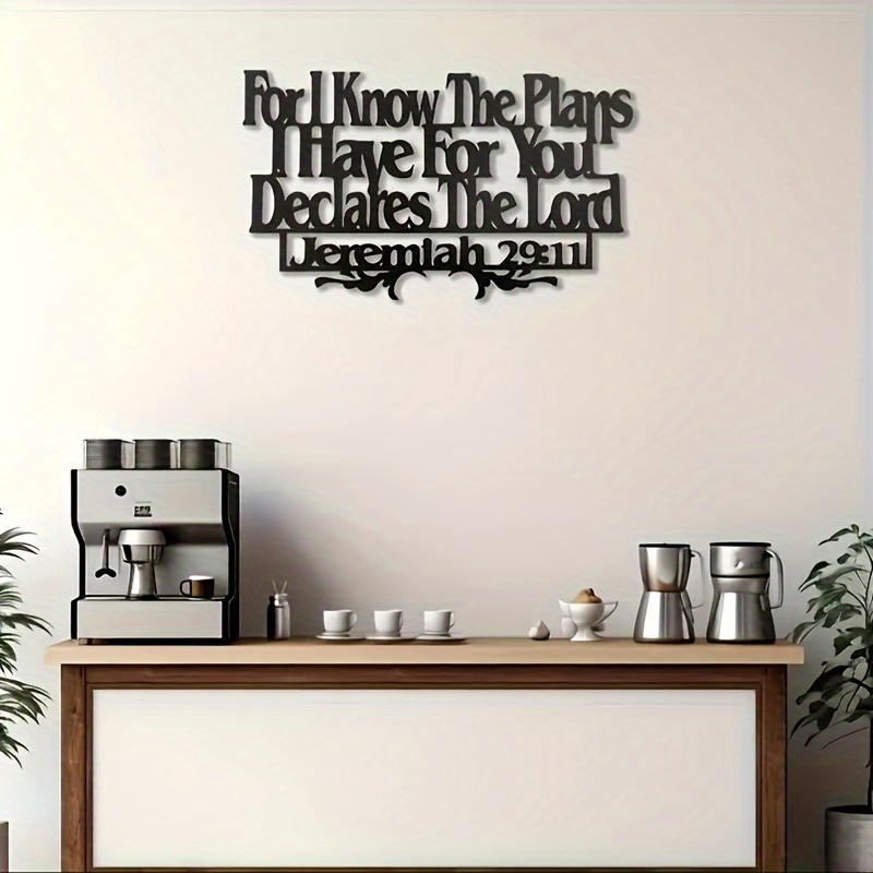 Decoración de Pared Metálica M - Home Office Room Inspiration reseña y precio