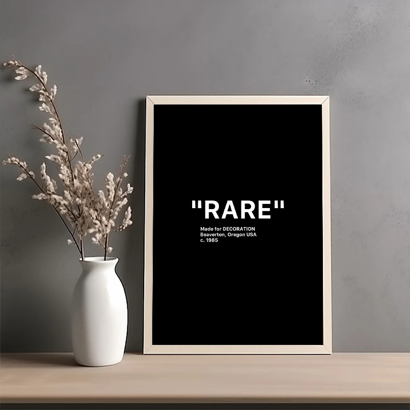 Póster Moderno en Blanco y Neg - Home Office Room Inspiration reseña y precio