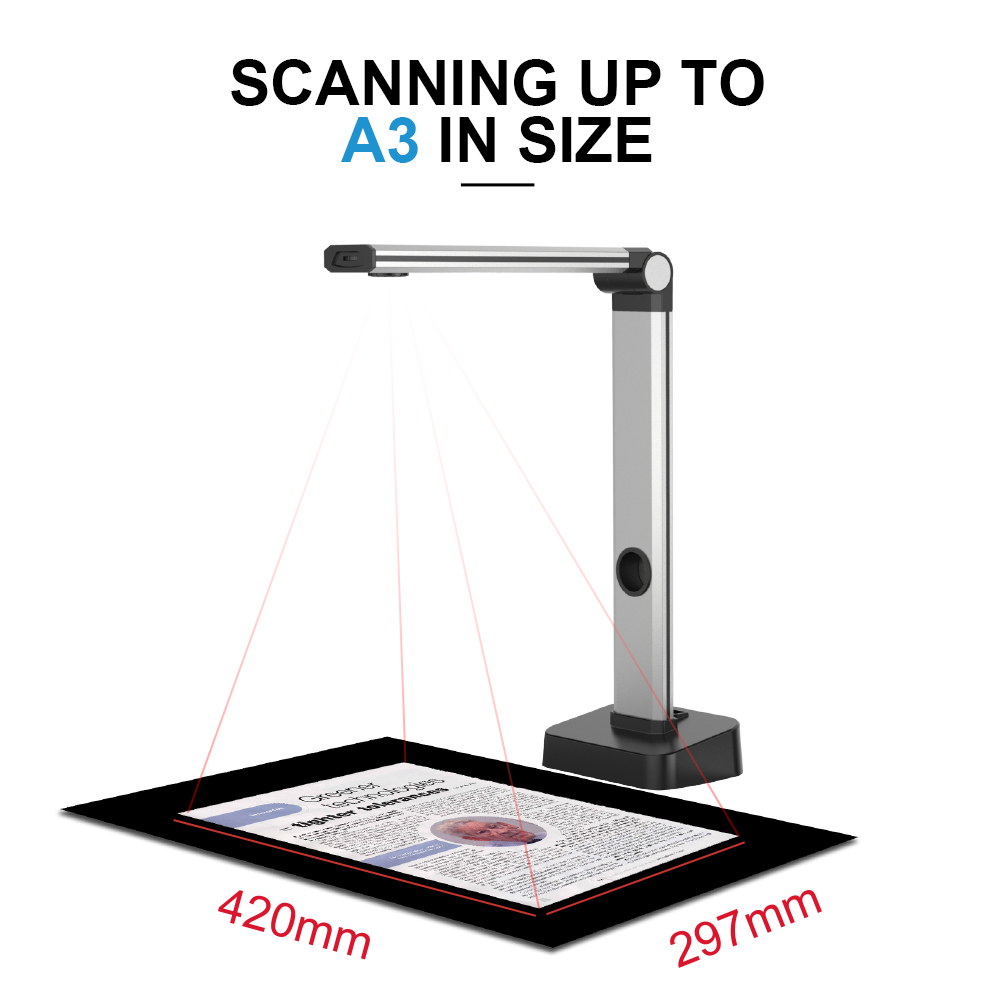 JOYUSING L14 Escáner de libros - Document Scanner Portable reseña y precio