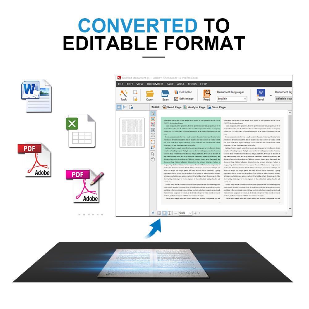 JOYUSING L14 Escáner de libros - Document Scanner Portable reseña y precio