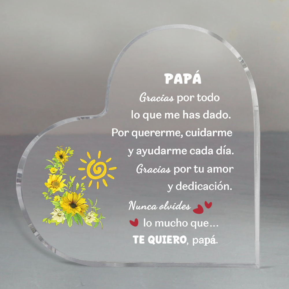 Decoración de placa acrílica e - Home Office Logo reseña y precio