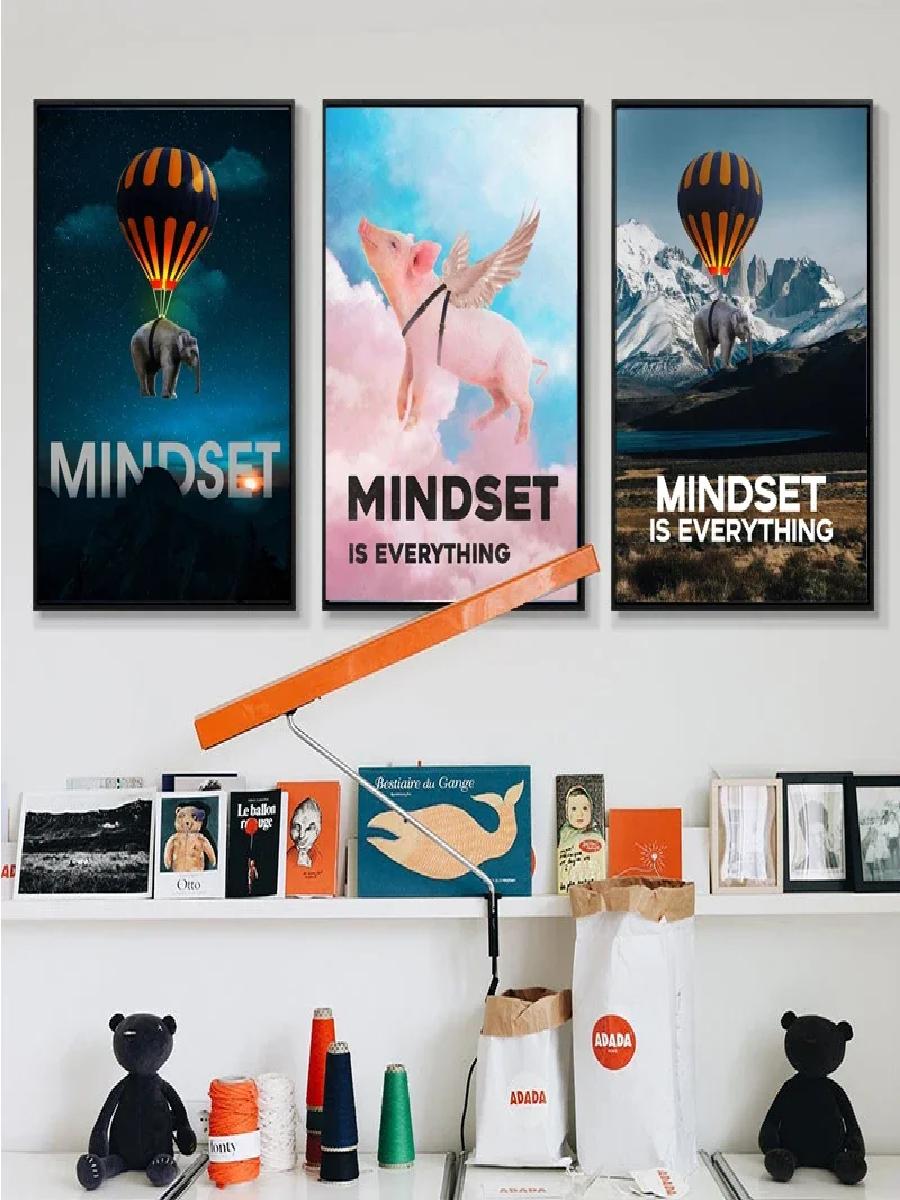 Pintura en lienzo con citas de - Home Office Room Inspiration reseña y precio