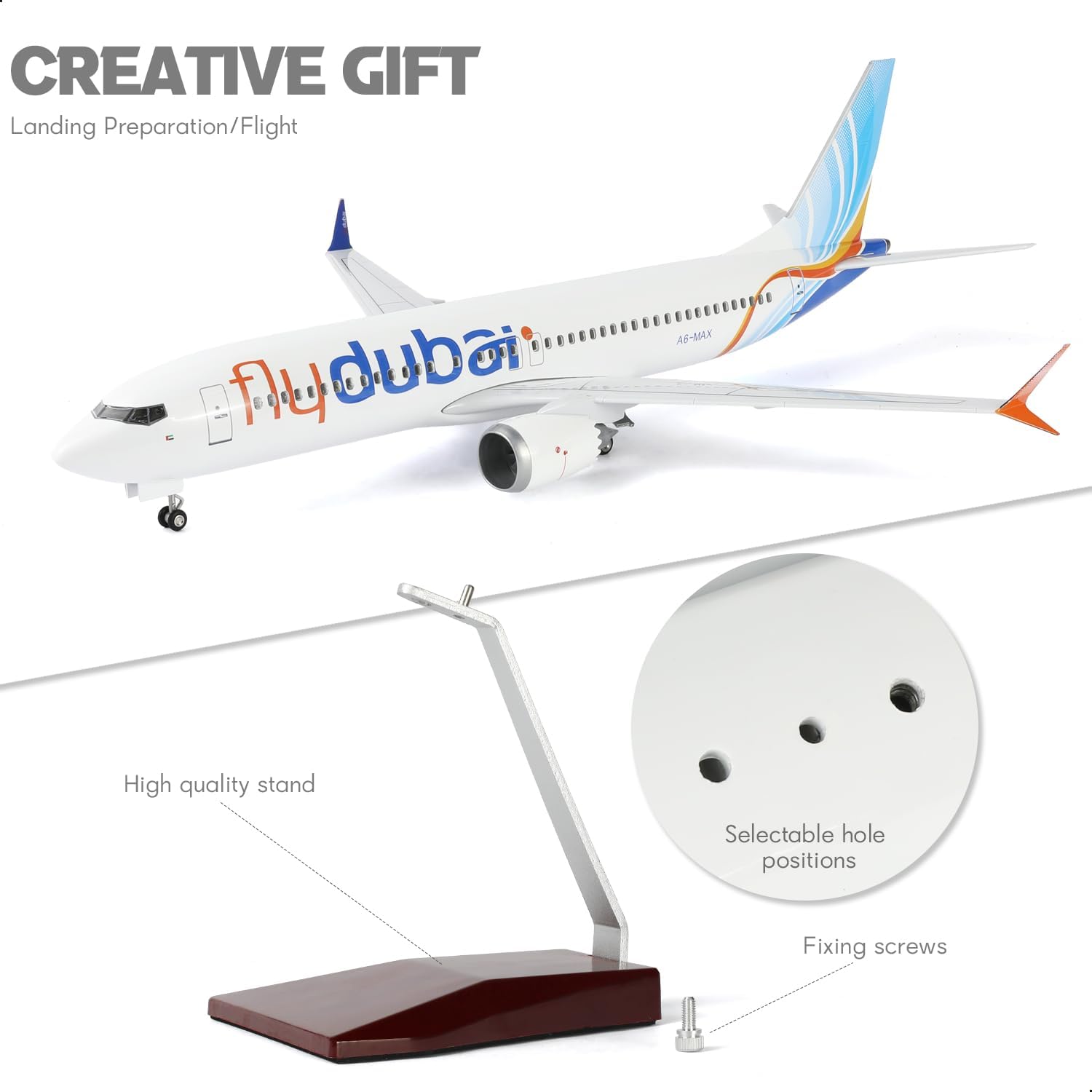 Kit de modelo de avión de resi - Home Office Dubai reseña y precio