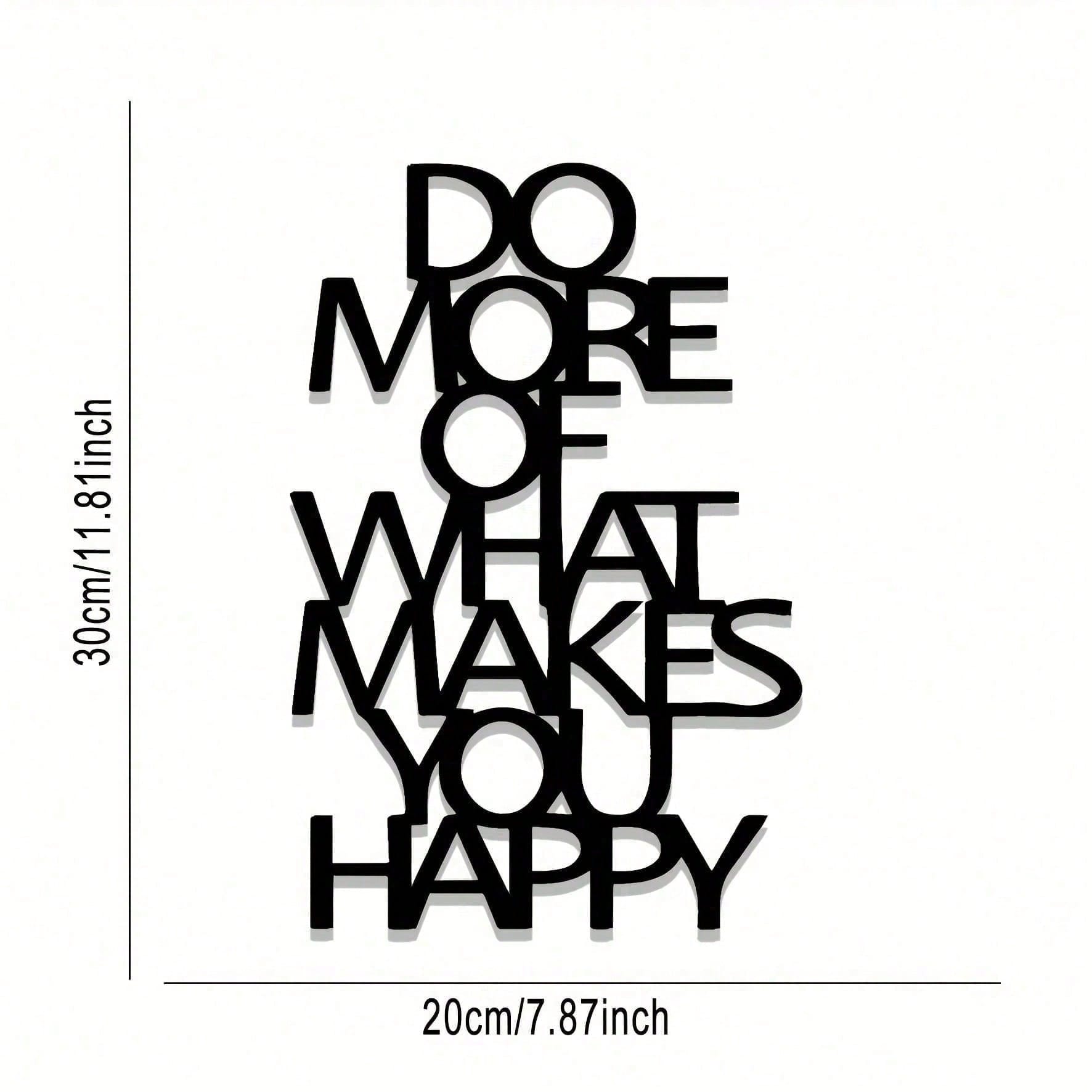 Arte de pared de metal motivac - Home Office Room Inspiration reseña y precio