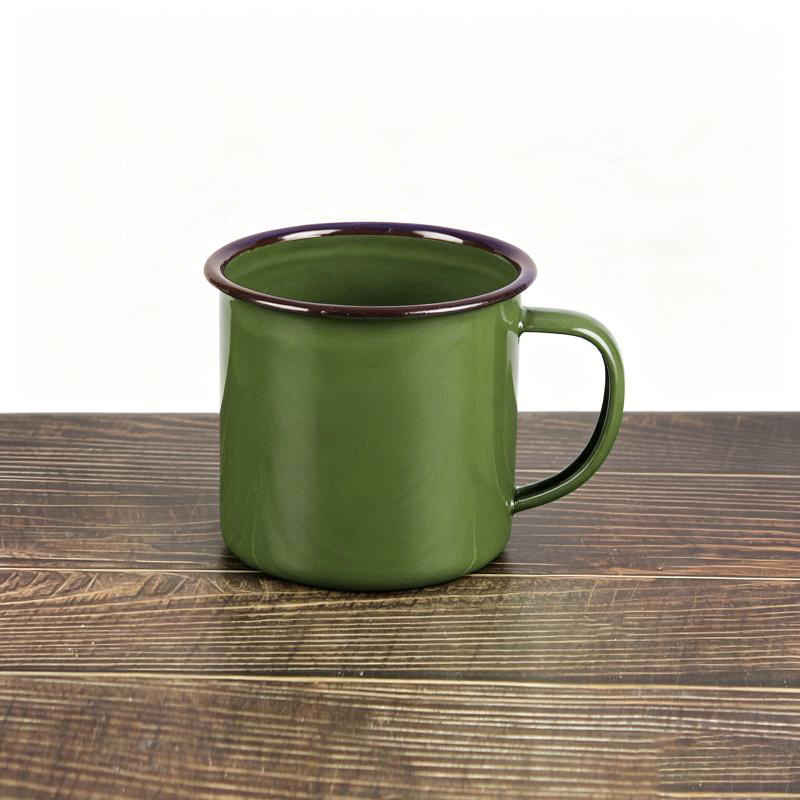 Tazas de Esmalte Duraderas con - Home Office Logo reseña y precio