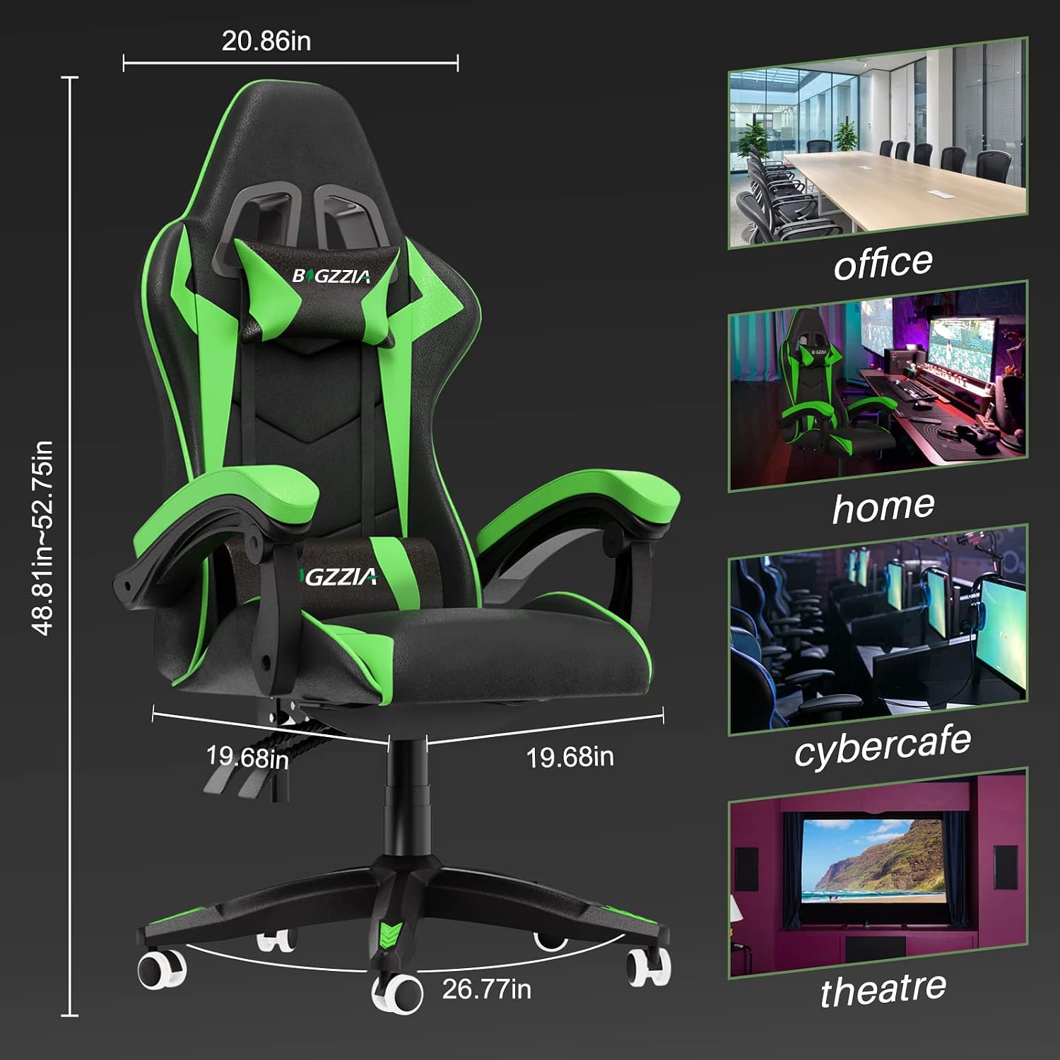Silla de Juego Ergonómica de C - Ergonomic Office Chair reseña y precio