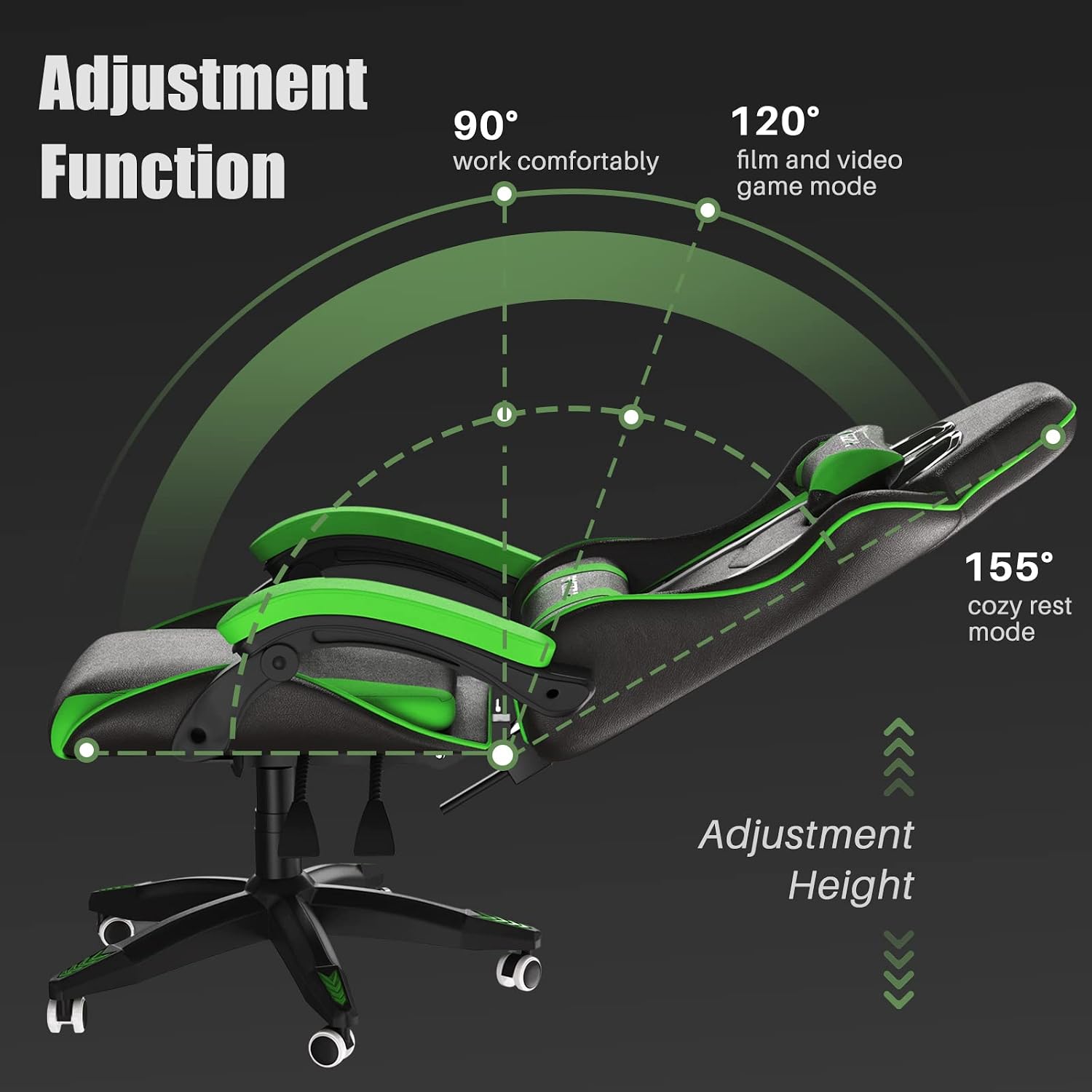Silla de Juego Ergonómica de C - Ergonomic Office Chair reseña y precio