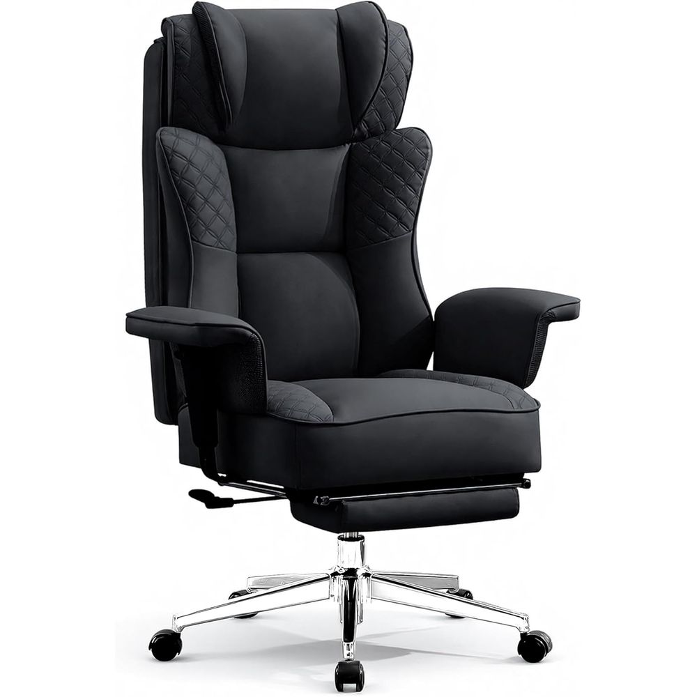 Silla de oficina grande y alta - Ergonomic Office Chair reseña y precio
