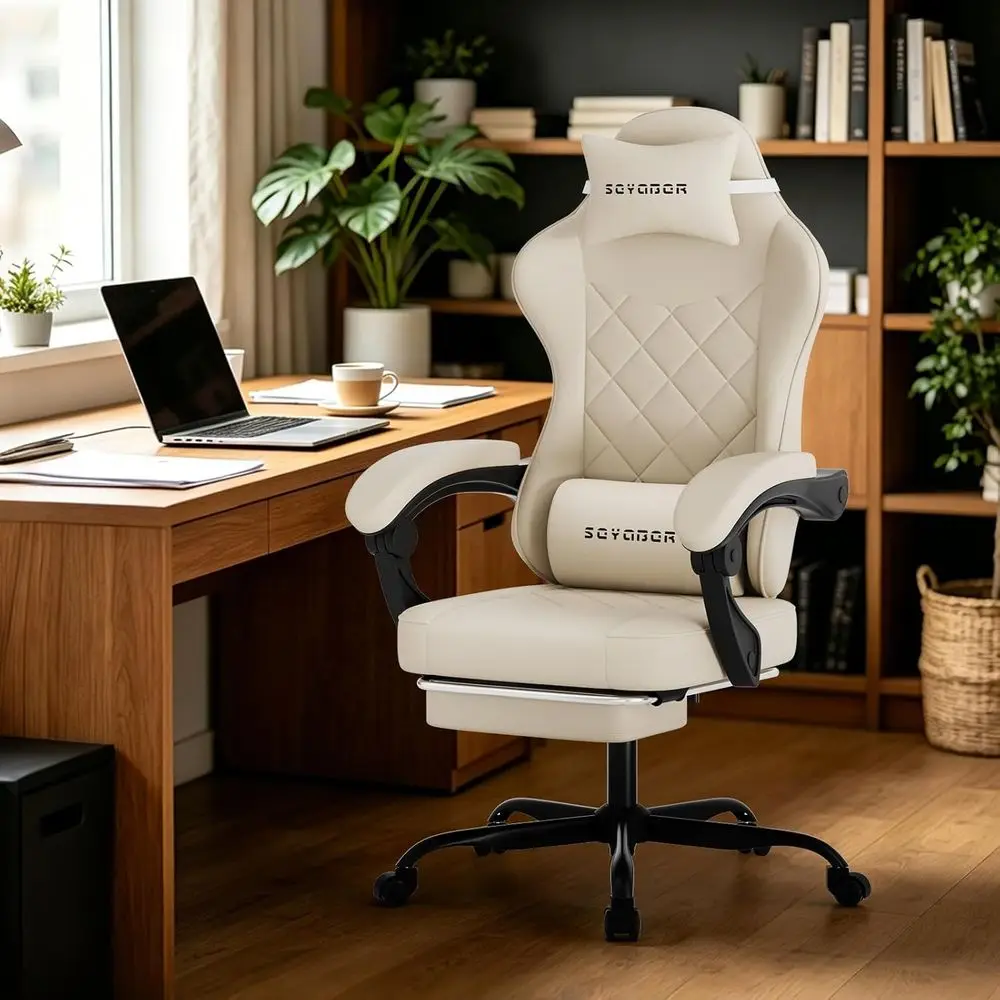 Silla giratoria ergonómica de  - Ergonomic Office Chair reseña y precio