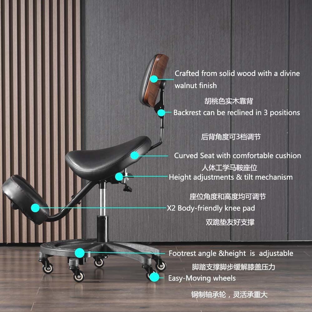 Silla Ergonómica Ajustable par - Ergonomic Office Chair reseña y precio