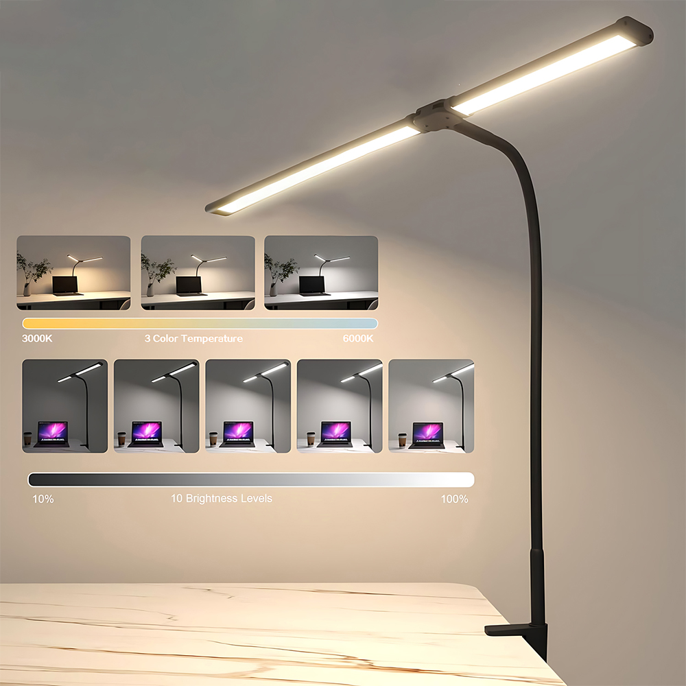 Lámpara de escritorio LED de d - Home Office Work Table reseña y precio