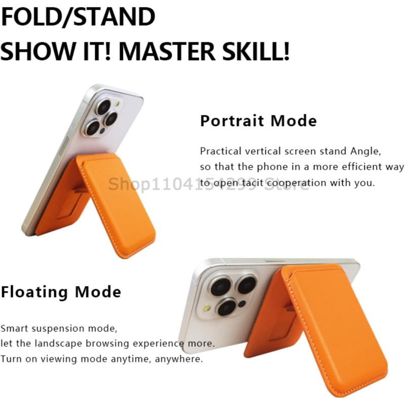 Funda magnética de cuero con t - Document Holder Stand reseña y precio